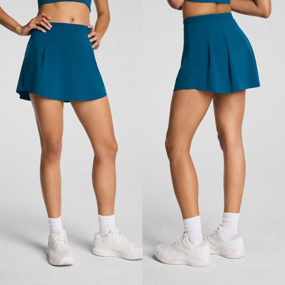SPANX shape® BoostUp Pleated Skort, 14" XS NWT
